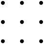 9 dots puzzle